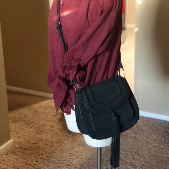 Leather Stitch Crossbody - Picture 3 of 8